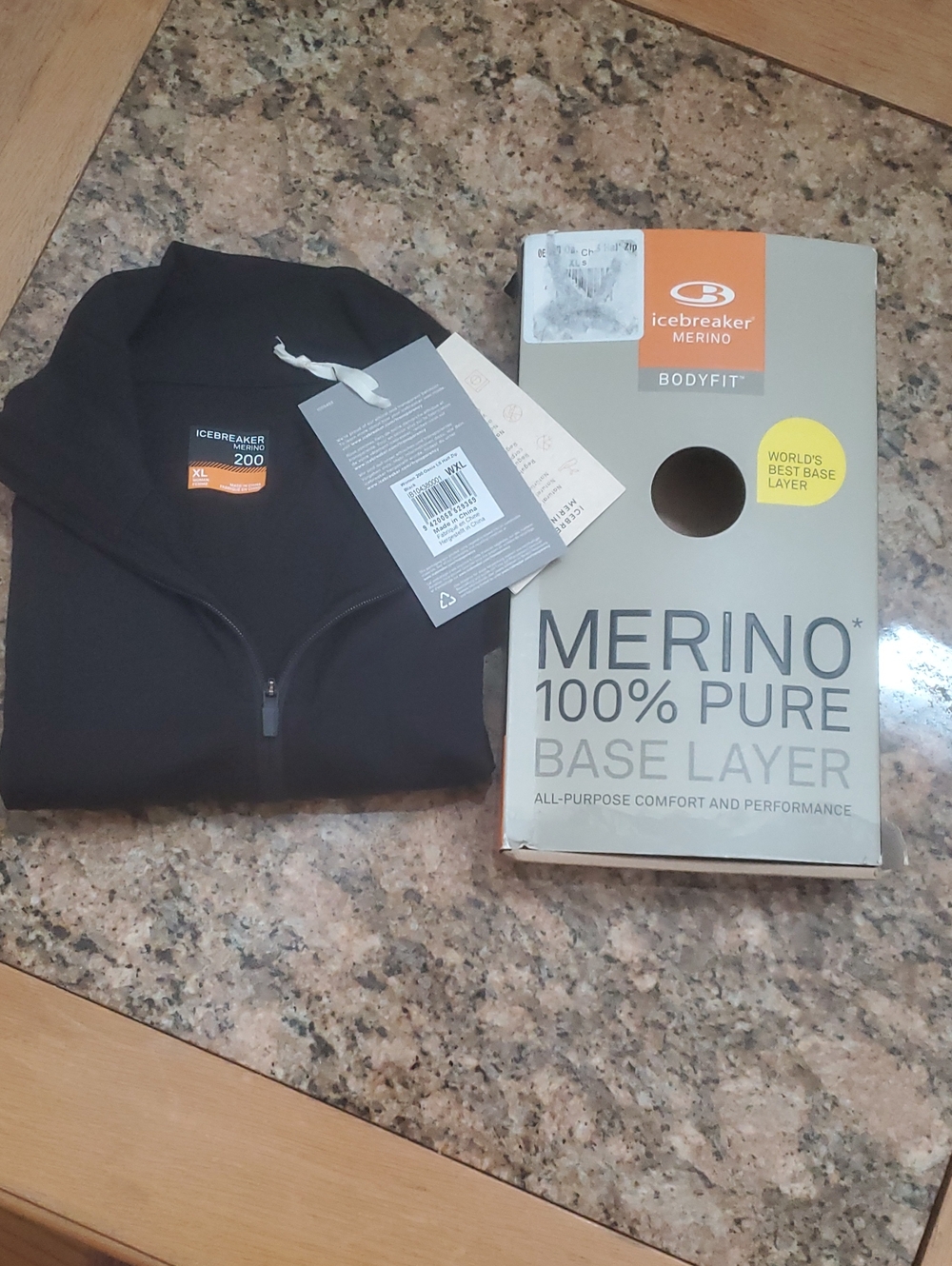 NEW ICEBREAKER WOMEN OASIS LS HALF ZIP 100% PURE MERINO BASE LAYER /SZ:XL